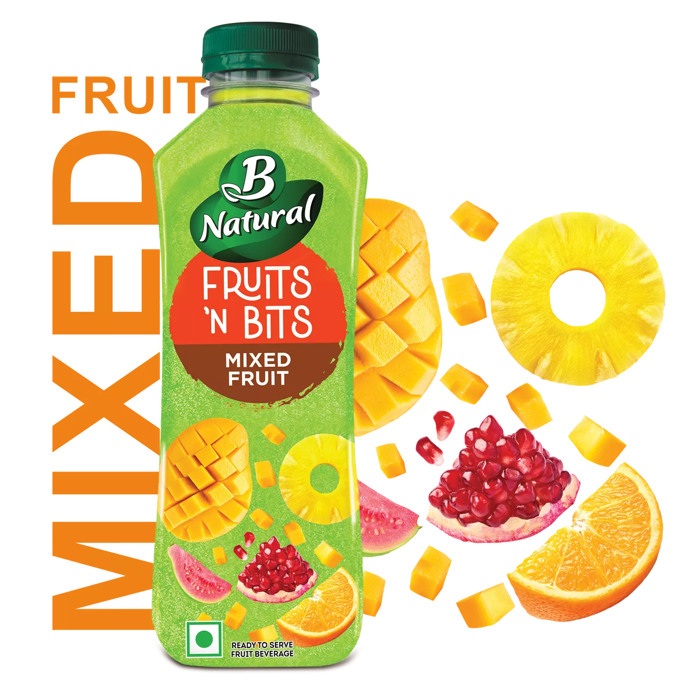 Fruits n Bites Mixed Fruit Juice - B Natural